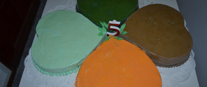 5.° Aniversário – Celebração
