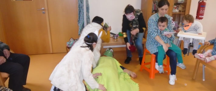 Dramatização do conto “O Sapo no Inverno”